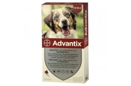 Bayer Advantix 10-25кг. (Адвантикс) капли п\п для собак 2.5мл.