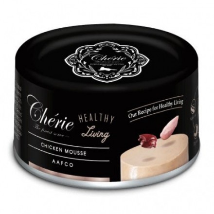 Cherie Healthy Living Chicken Mousse мусс из курицы для взрослых котов 80г
