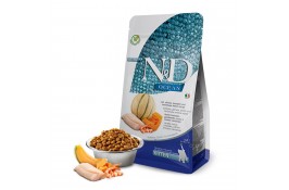 Farmina N&D Grain Free Ocean Kitten Cod, Shrimp, Pumpkin & Melon сухий корм для кошенят з тріскою та динею 1,5 кг