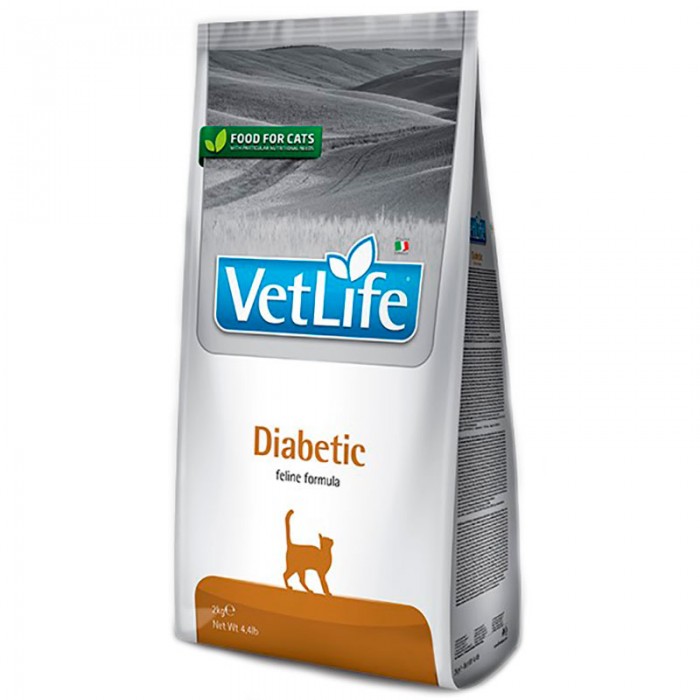 Farmina Vet Life Diabetic сухой корм для котов при сахарном диабете 2 кг