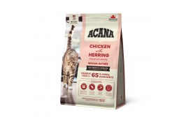 Acana Indoor Entree Cat сухой корм для котов с курицей, кроликом и селёдкой 1,8 кг