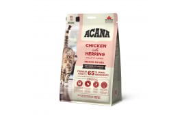 Acana Indoor Entree Cat сухий корм для котів з куркою, кроликом і оселедцем 0,34 кг