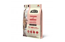 Acana Indoor Entree Cat сухой корм для котов с курицей, кроликом и селёдкой 4,5 кг