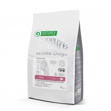 Nature's Protection Superior Care White Dogs Grain Free White Fish Junior All Sizes для юніорів з білою шерстю 4 кг