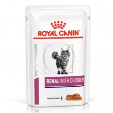 ROYAL CANIN RENAL FELINE CHICKEN Pouche вологий корм для котів 85г