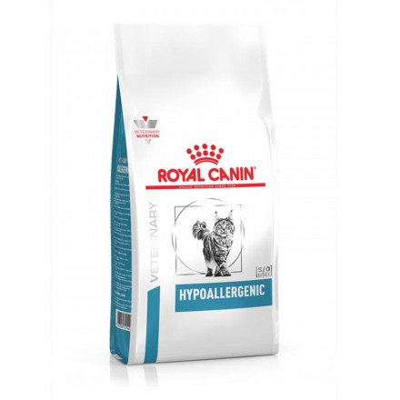 ROYAL CANIN HYPOALLERGENIC CAT сухий корм для дорослих котів від 12 місяців при алергії та харчовій непереносимості 0,4 кг