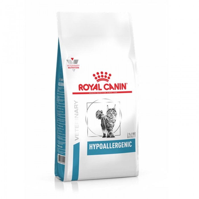 ROYAL CANIN HYPOALLERGENIC CAT сухий корм для дорослих котів від 12 місяців при алергії та харчовій непереносимості 0,4 кг