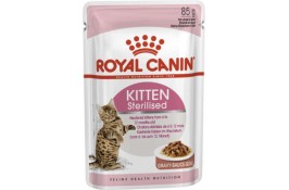 ROYAL CANIN KITTEN STERILISED вологий корм для кошенят в соусі 85г*12шт