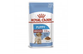 ROYAL CANIN MEDIUM PUPPY вологий корм для цуценят середніх порід у соусі 140г 
