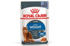ROYAL CANIN LIGHT WEIGHT CARE вологий корм для дорослих котів шматочки в желе 85г*12шт