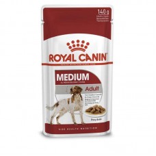 ROYAL CANIN MEDIUM ADULT вологий корм для дорослих собак середніх порід у соусі 140г 