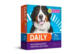DAILY (Дейлі) вітаміни для собак +7 років 100 т. (100гр.)