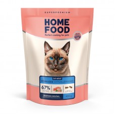 Home Food Cat Adult Hypoallergenic сухий корм для стерилізованих котів "Морський коктейль" 0,4 кг