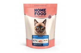 Home Food Cat Adult Hypoallergenic сухий корм для стерилізованих котів "Морський коктейль" 0,4 кг