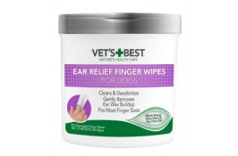 VET`S BEST Ear Relief салфетки для очистки ушей собак 50 шт