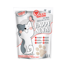 ТМ "Happy Nova" силикагелевый гигиенический наполнитель для туалетов  "Мониторинг здоровья" 3,8 л