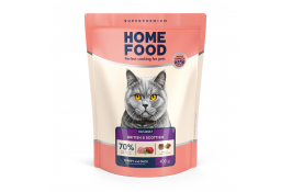 Home Food Cat Adult cухий корм для котів британських та шотландських порід "Індичка та качка" 0,4 кг