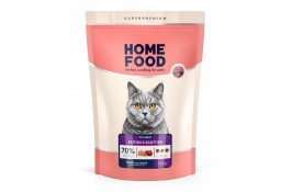 Home Food Cat Adult cухий корм для котів британських та шотландських порід "Індичка та качка" 1,6 кг