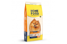 Home Food Dog Adult Mini сухий корм для шкіри та шерсті собак малих порід "Індичка та лосось"10 кг