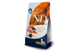 Farmina N&D Brown Dog Adult Mini Lamb, Spirulina & Carrot сухий корм для малих порід з коричневою шерстю з ягням, спіруліною та морквою 5 кг