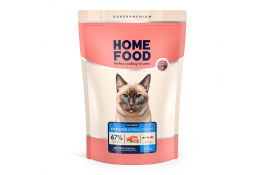 Home Food Cat Adult Hypoallergenic сухий корм для стерилізованих котів "Морський коктейль" 1,6 кг