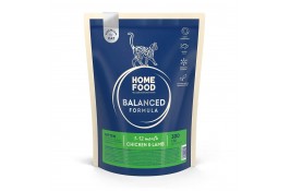 Home Food Kittens Balanced Formula сухой корм для котят "Курочка и ягненок" 0,3 кг