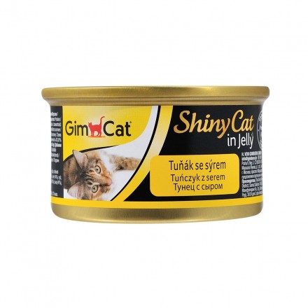 GimCat Shiny Cat тунец и сыр 70g