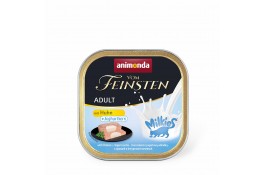 Animonda Vom Feinsten Adult with Chicken + Yoghurt вологий корм centre з куркою та йогуртовим центром для котів 100 г