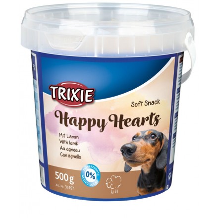 Trixie Happy Hearts лакомство для собак с ягненком 500гр