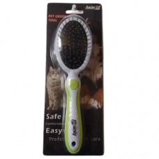 AnimAll Groom гребінець-щітка для тварин 2 в 1 (зелена)
