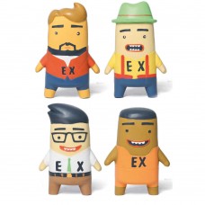 Croci Workers игрушка для собак "Рабочие" с пищалкой 15 см