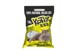 Kotix силикагелевый наполнитель для котов без аромата 10 л