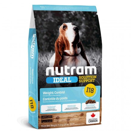 Nutram Ideal Solution сухий корм для собак з куркою та горошком 11,4 кг