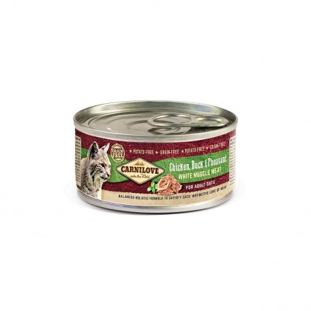 Carnilove Cat c курицей, уткой и фазаном для кошек 100g