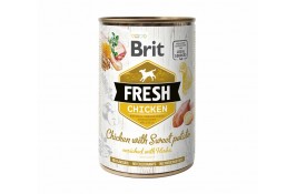 Brit Fresh Chicken with Sweet Potato з куркою та бататом для собак 400g