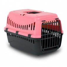 Bergamo Gipsy 2 Large Corall переноска с пластиковой дверцей для кошек и собак до 12 кг (коралл)