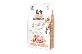 Brit Care Cat GF Sensitive HDigestion and Delicate Taste, 2кг (для вибагливих кішок)