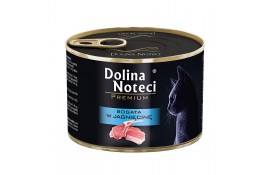 Dolina Noteci Premium влажный корм с ягненком для кошек 185 г