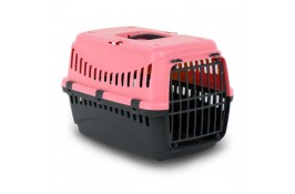 Bergamo Gipsy 1 Small Corall переноска с пластиковой дверцей для кошек и собак до 6 кг (коралл)