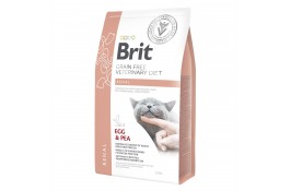 Brit Veterinary Diet Cat Renal с яйцами и горохом для кошек 2 kg
