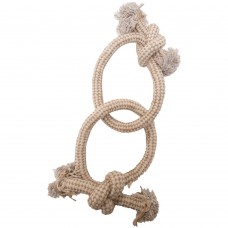 Croci Eco игрушка для собак "Канатные кольца" 16х32 см