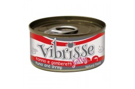 VIBRISSE JELLY вологий корм для кішок з тунцем та креветками в желе 70 г