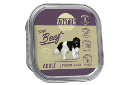 ARATON Adult with beef вологий корм для дорослих собак з яловичиною 150 г