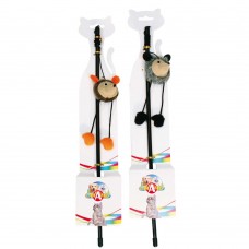 Croci іграшка Дражнилка для кішок "Лісові звірі" 46 см