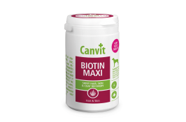 Canvit Biotin Maxi вітамінний комплекс для шкіри та шерсті собак великих порід 230 табл.