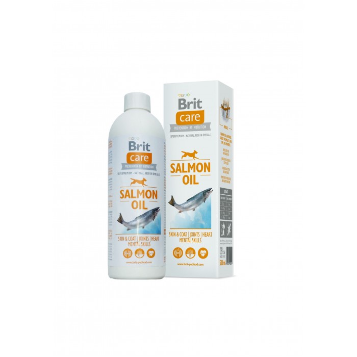 Brit Care Salmon Oil Лососева олія для собак 500ml