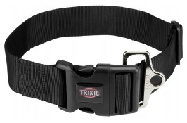 Trixie Premium ошейник для собак крупных и гигантских пород с неопреновой подкладкой (чёрный) L–XXL 55–80см/50мм