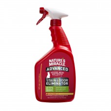 Nature's Miracle "Advanced Stain and Odor Eliminator" спрей для видалення плям та запахів від котів із ароматом лимона 946 мл