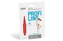 Provet Profiline противопаразитарные капли для собак миниатюрных пород (1 пипетка - 0,5 мл)