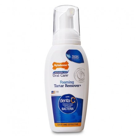 Nylabone Oral Care Foaming Tartar Remover пенка от зубного камня и зубного налета у собак 89мл